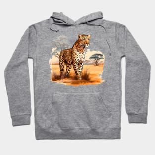 african leopard Hoodie